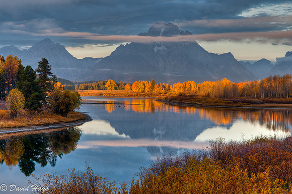 Oxbow Bend at sunrise